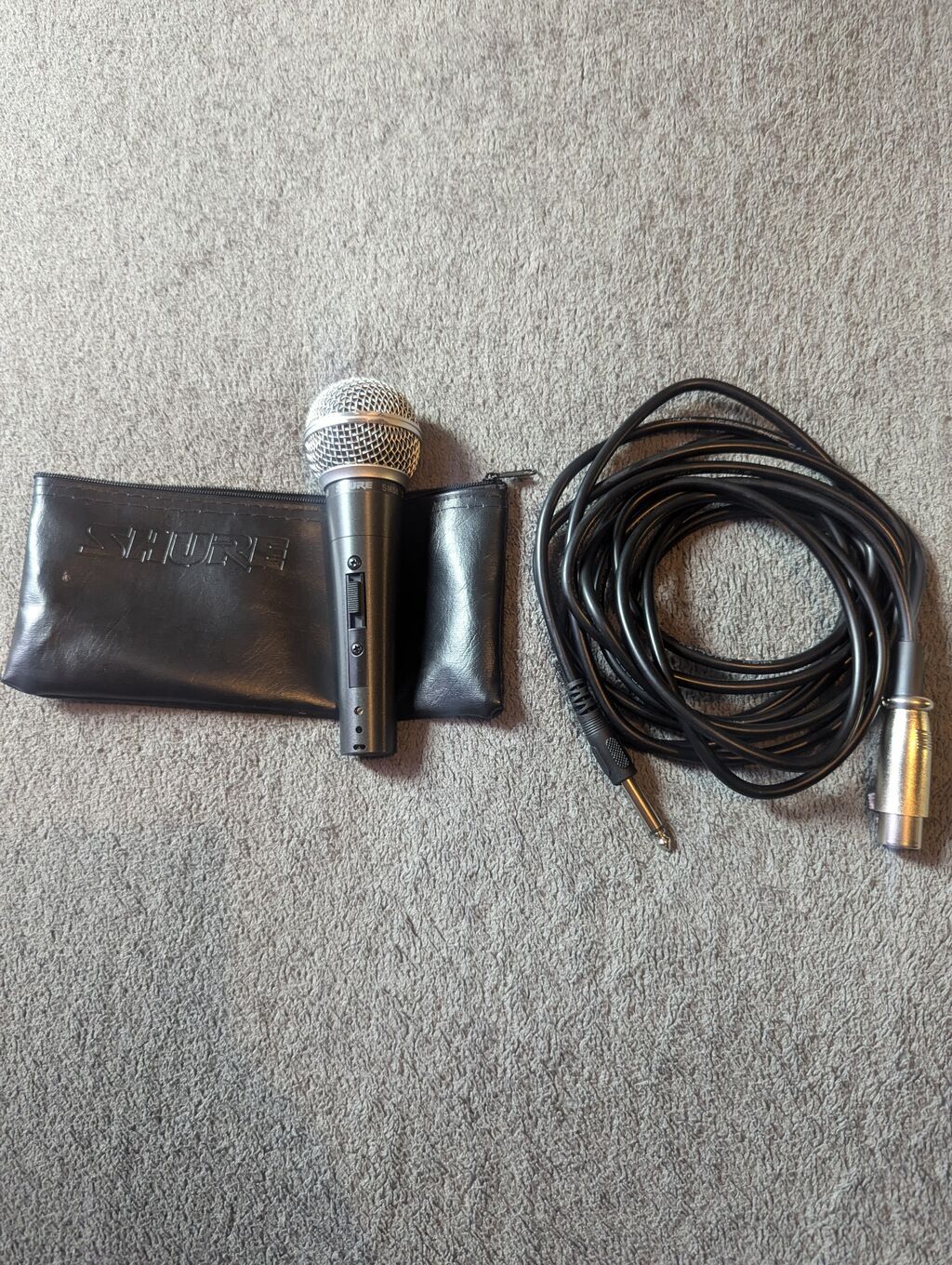 Shure SM58 dinamik vokal mikrofonu seti - Model: Shure SM58 — Mikrafonlar, Bakı (2)