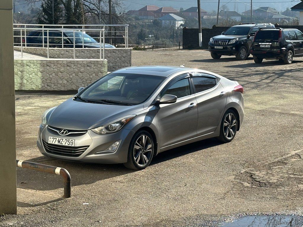 Hyundai Elantra, 1.8 L, 2014 il, 344 400 km 77-MZ-759 — Avtomobillər, Lənkəran (2)
