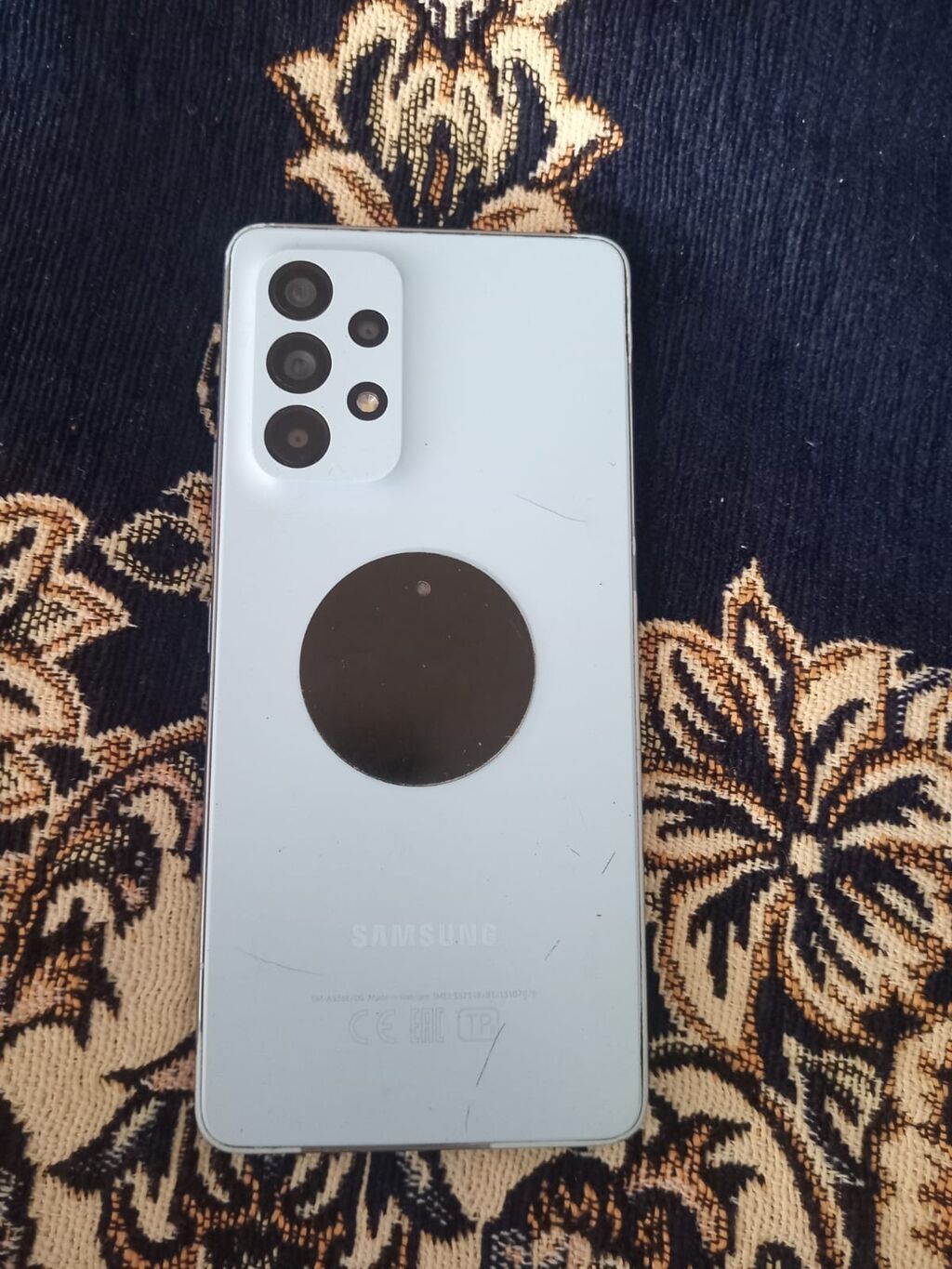 Samsung Galaxy A53 5G, 128 GB, rəng - Mavi, Barmaq izi — Samsung, Lənkəran