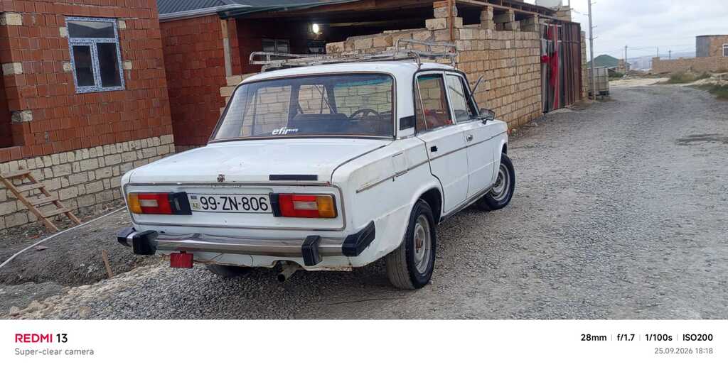 Lada (VAZ) 2106, 1.6 L, 1980 il, 375 000 km 99-ZN-806 — Avtomobillər, Bakı (3)