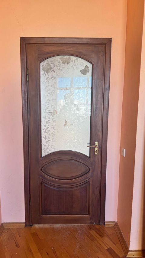 Taxta otaq qapıları dəsti - Material: massiv ağac (təbii ağac — Bakı