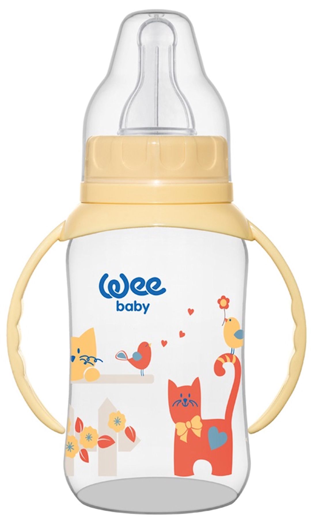 Qida şüşəsi Wee baby 744, plastik, 150 ml, çeşiddə — Mallar, Bakı (2)