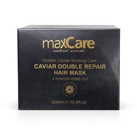Maska saç üçün MaxCare Golden Caviar Double Repair 500 ml — Bakı