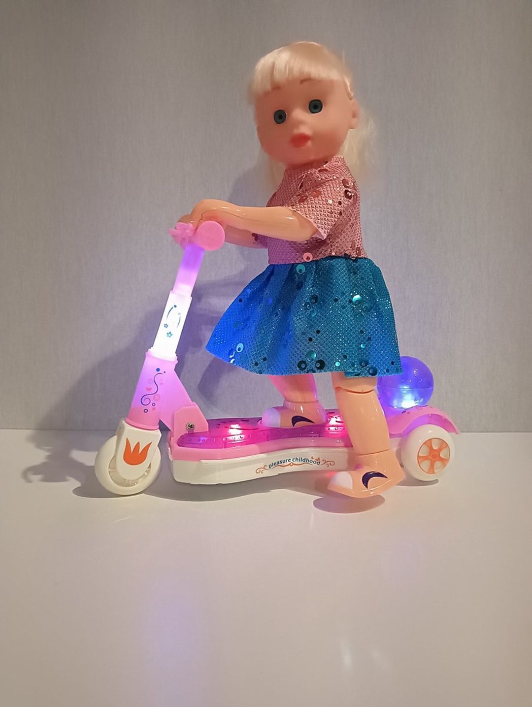 Kukla Xion Sheng 9406, plastik, çəhrayı, 3+ yaş — Mallar, Bakı (3)