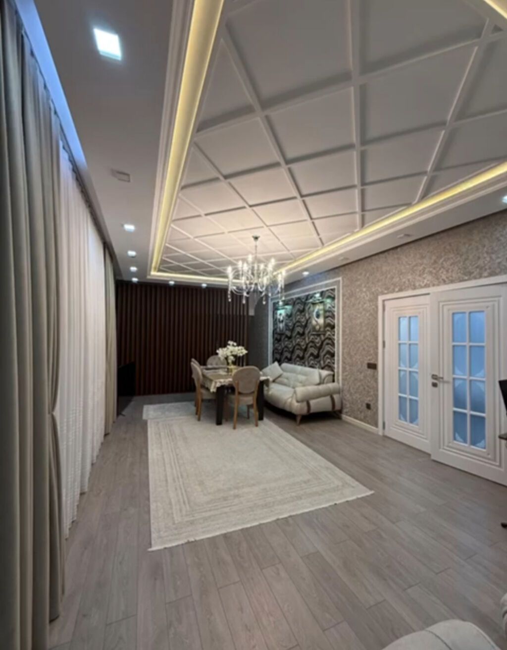 Badamdar qəs., 4 otaqlı, Yeni tikili, m. Elmlər Akademiyası, 144 kv. m — Mənzil, Bakı (4)