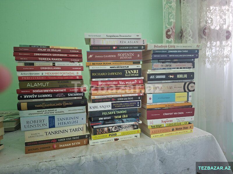 dəyərindən çox aşağı verilir 60 kitab 250 manat — Kitablar və jurnallar, Şəki