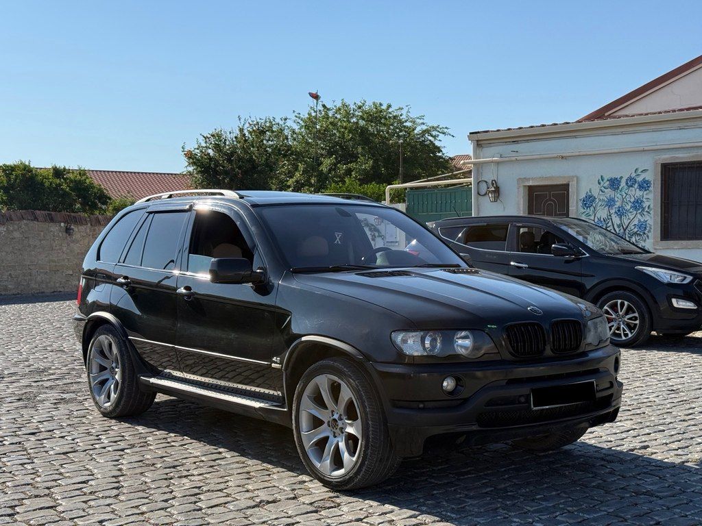 BMW X5, 4.4 L, 2002 il, 382 477 km — Avtomobillər, Bakı (3)