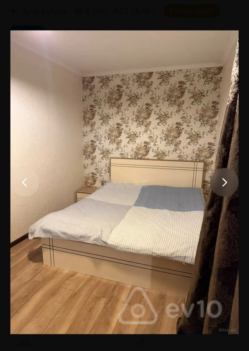 2 otaqlı mənzil, 55 m², Şərifzadə küç. 116 — kirayə — Mənzil, Bakı (7)