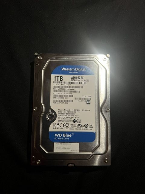 Məhsul: Western Digital WD Blue 3.5" HDD - Tutum: 1TB - Model — Bakı