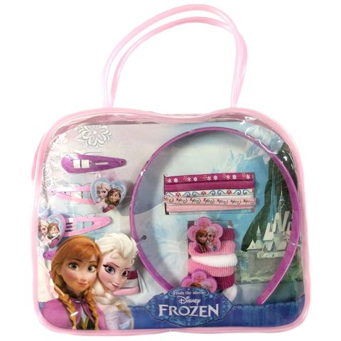 Saçlar üçün sancaq və rezin dəsti For Your Beauty Disney Frozen, 20 əd, çəhrayı — Bakı