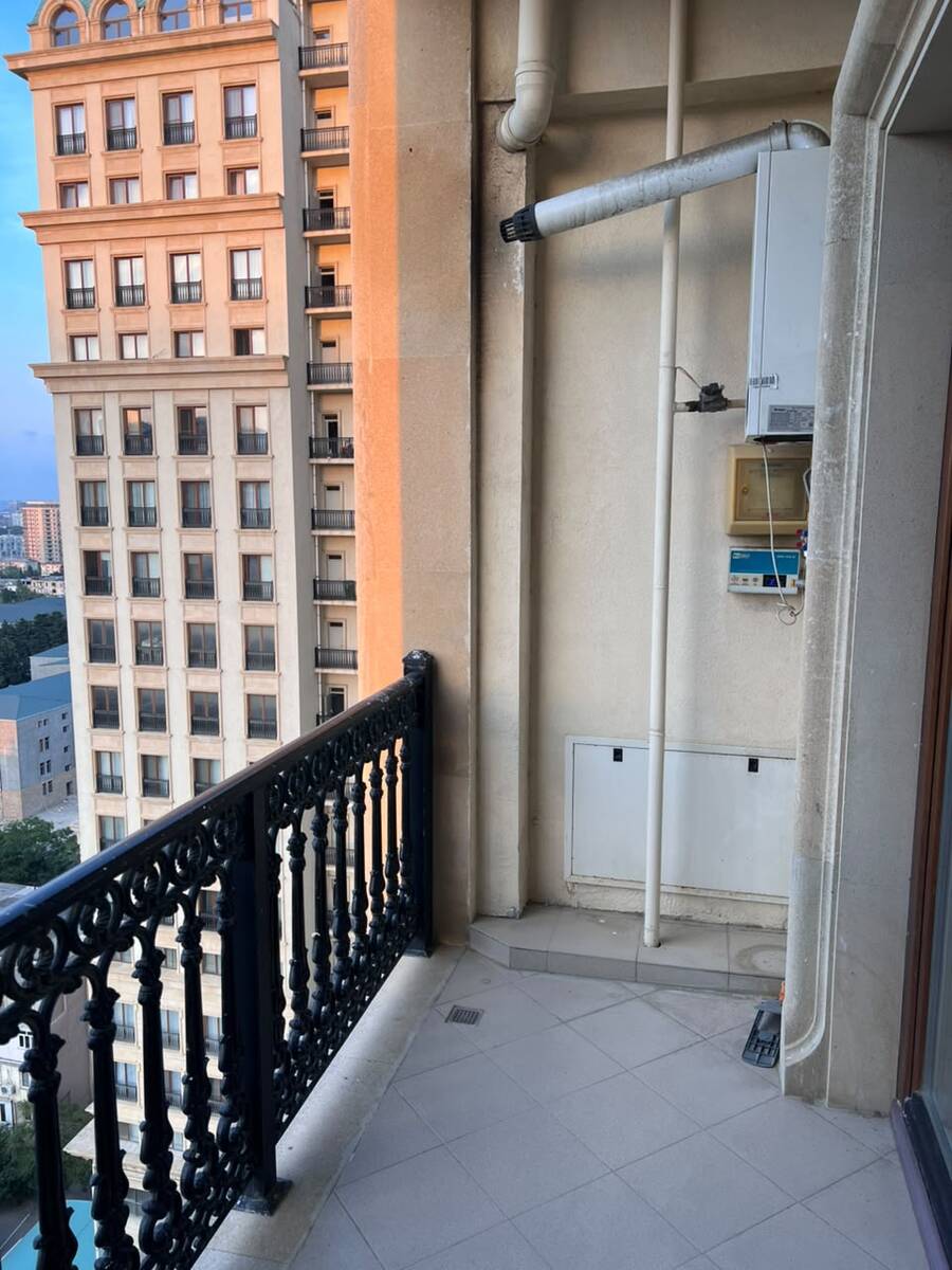 İcarəyə verilir 4 otaqlı yeni tikili 185 m² — Mənzil, Bakı (9)