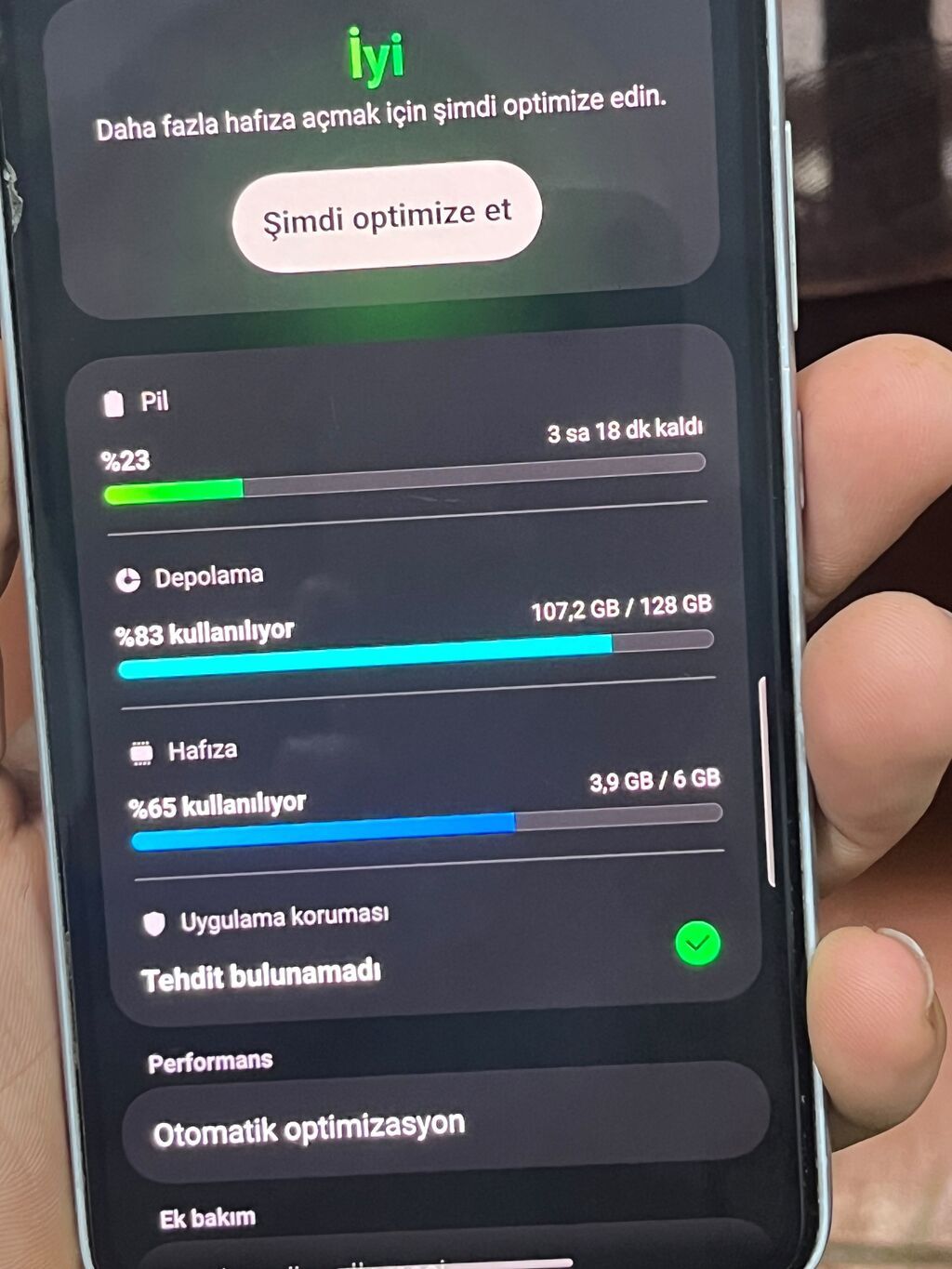 Samsung Galaxy A54 5G, 128 GB, rəng - Ağ — Samsung, Xırdalan (4)