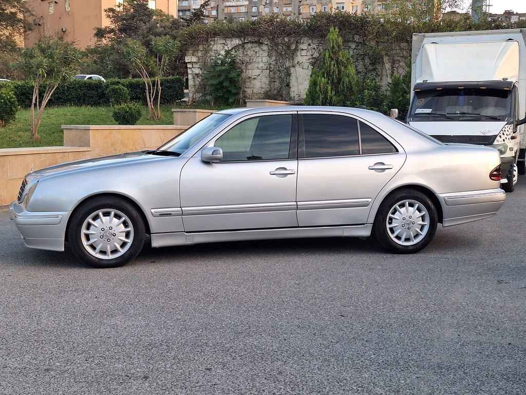 Mercedes E 220, 2.2 L, 2000 il, 374 521 km 99-KL-194 — Avtomobillər, Bakı (6)