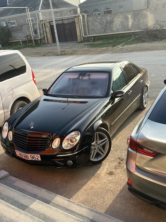 Mercedes E 320, 3.2 L, 2002 il, 430 000 km 99-BB-962 — Avtomobillər, Bakı (5)