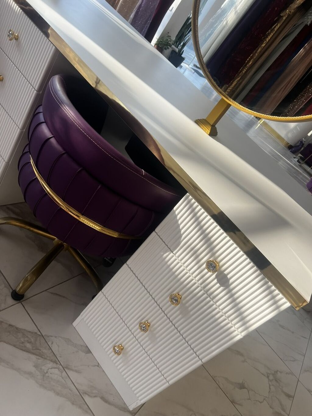 Gözəllik salonu üçün profesional mebel dəsti Deyerinden aşağı satılır — Salon mebeli, Bakı (3)