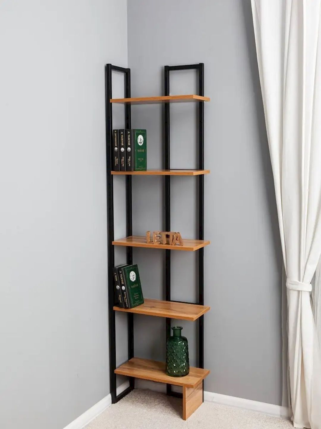 Stellaj 21x47x176 sm, Ldsp, qəhvəyi — Mallar, Bakı