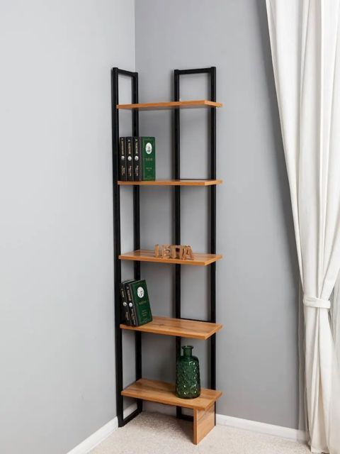 Stellaj 21x47x176 sm, Ldsp, qəhvəyi — Bakı