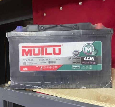 Akkumulyator "Mutlu agm 80" — Bakı