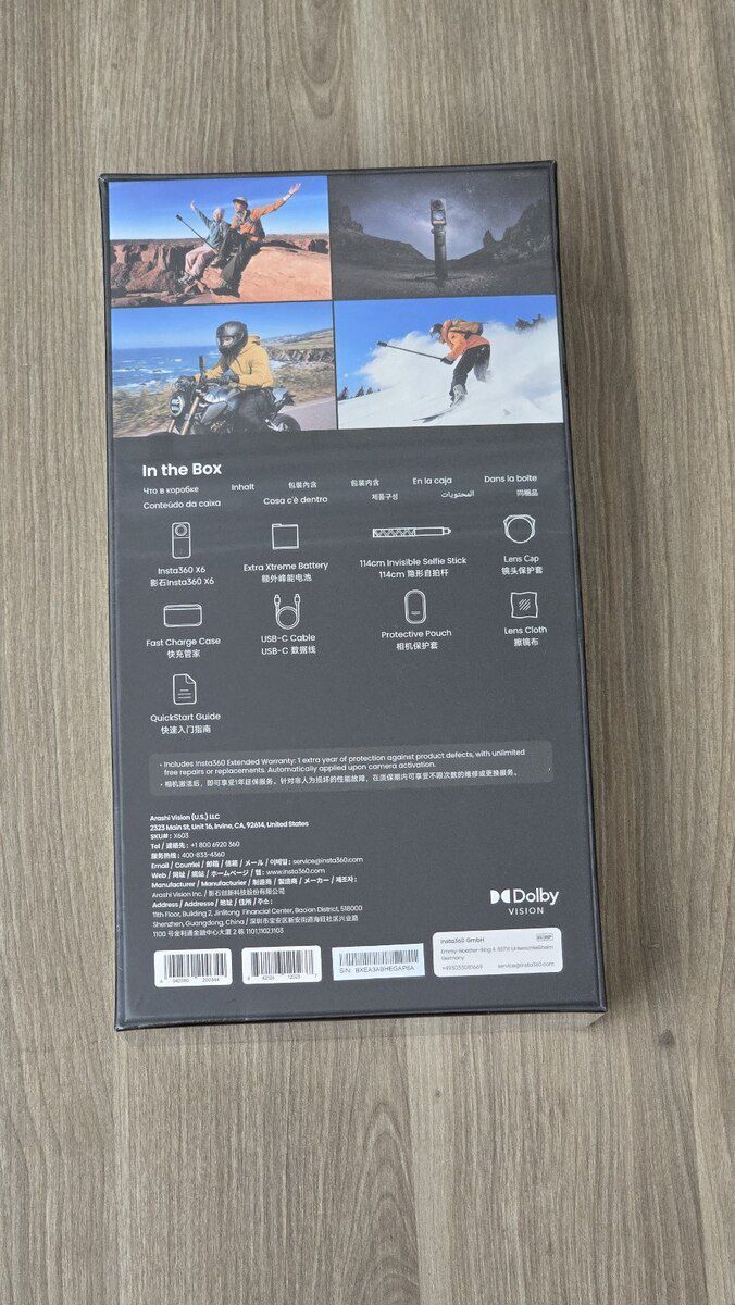 İnsta360 X6 All in one package — Səs texnikası, Bakı (2)