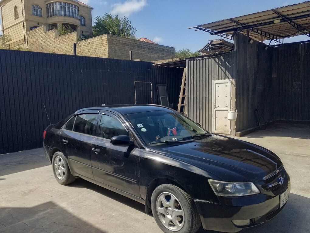 Hyundai Sonata, 2.4 L, 2005 il, 404 346 km 50-DE-833 — Avtomobillər, Bakı (2)