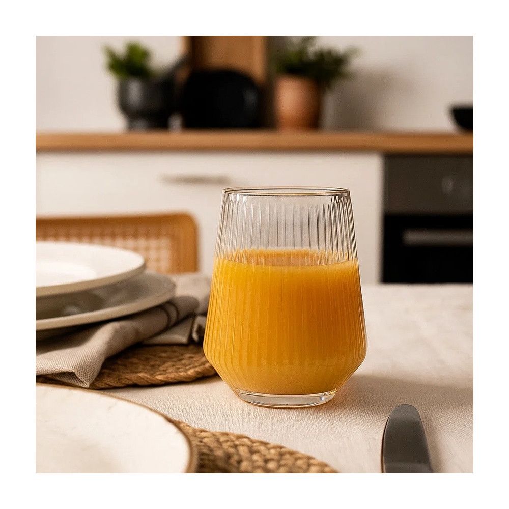 Stəkan dəsti Pasabahce Allegra 410616, şüşə, şəffaf, 425 ml, 12 ədəd — Mallar, Bakı (2)