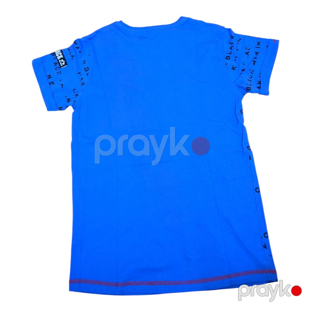 Futbolka F59383, Göy, Pambıq, ölçü 10 yaş — Mallar, Bakı (2)