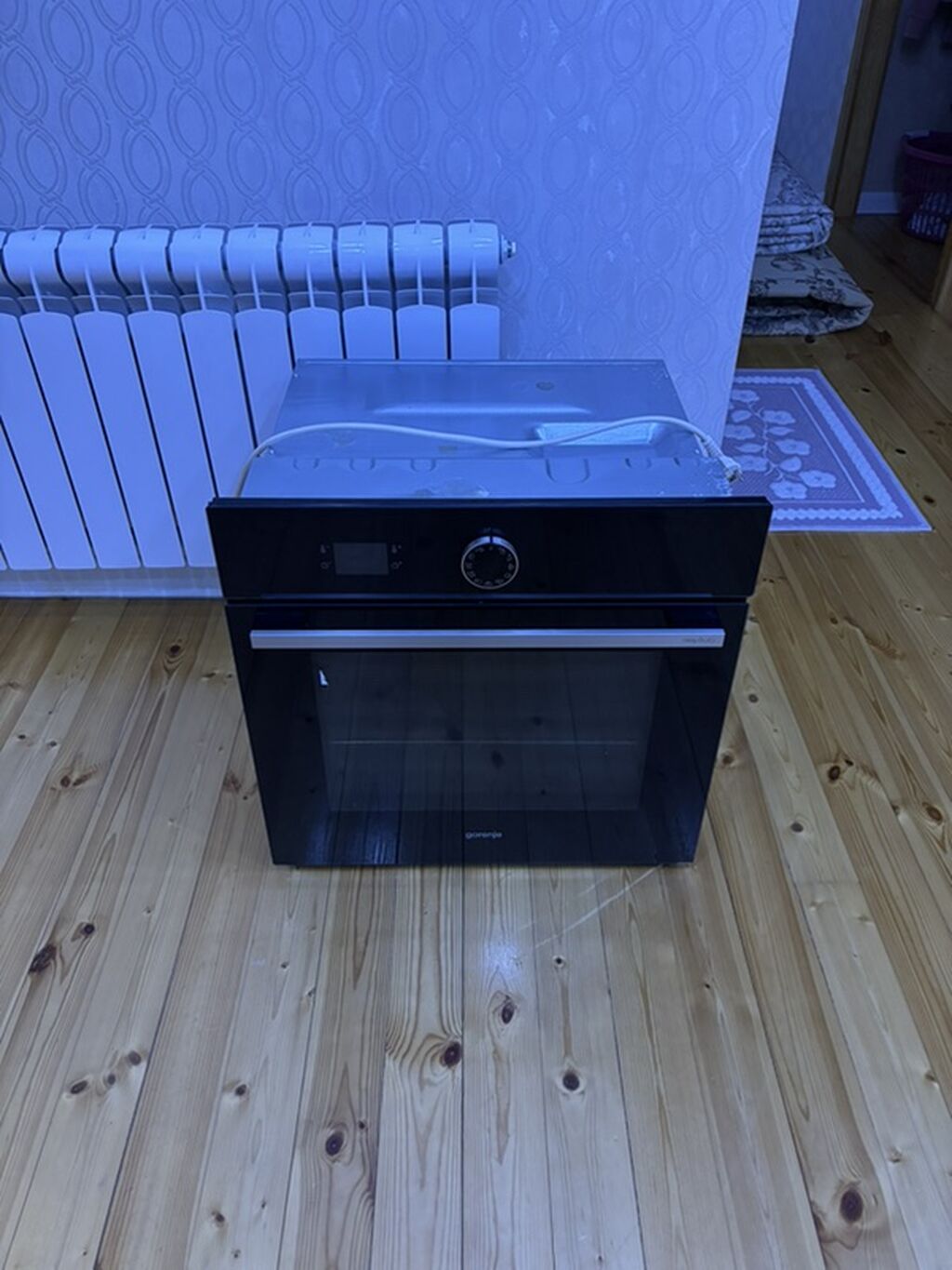 Gorenje quraşdırılan elektrik sobası - Qara şüşə ön panel — Masaüstü plitələr, Bakı (4)