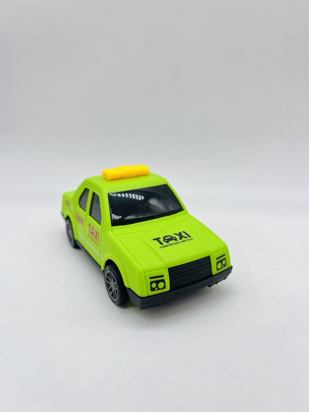 Oyuncaq maşın Taxi, plastik, yaşıl, 3 yaş — Mallar, Bakı