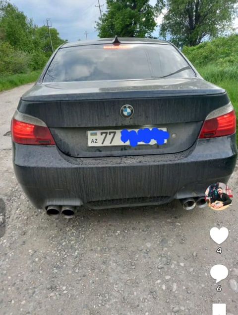 BMW 5 Series (E60) sedan – arxa M5 bufer satilir — Bakı