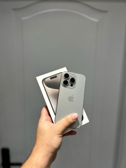 Apple iPhone 15 Pro White Titanium 128GB/8GB — Bakı
