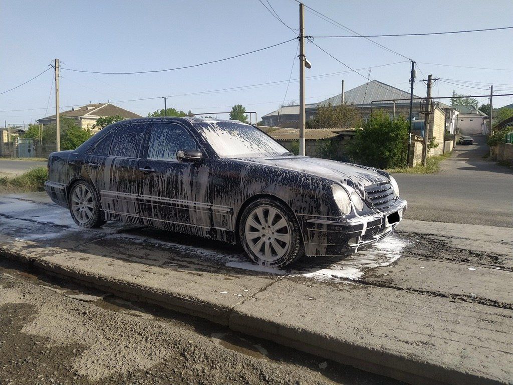Mercedes E 240, 2.4 L, 2000 il, 400 000 km — Avtomobillər, Tərtər (6)