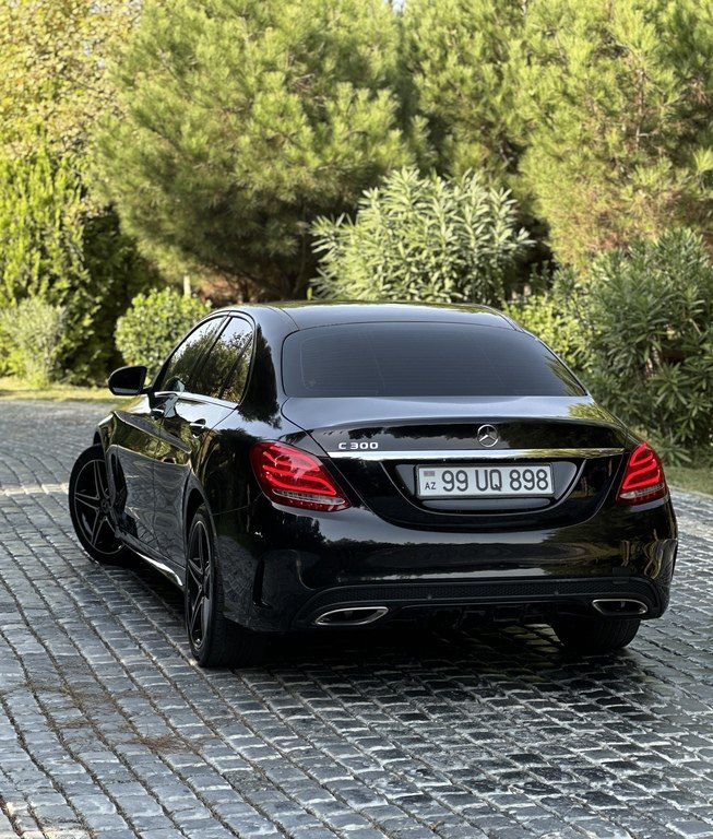 Mercedes C 300, 2.0 L, 2017 il, 203 000 km 99-UQ-898 — Avtomobillər, Bakı (6)