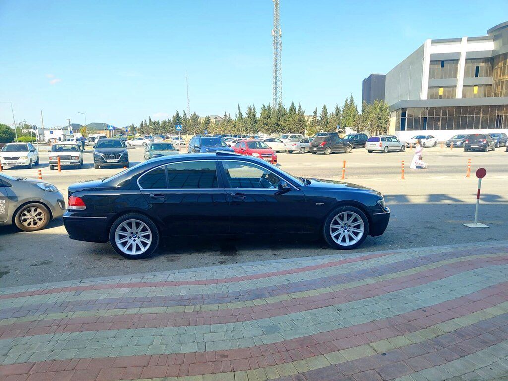 BMW 745, 4.4 L, 2003 il, 226 000 km — Avtomobillər, Bakı (4)