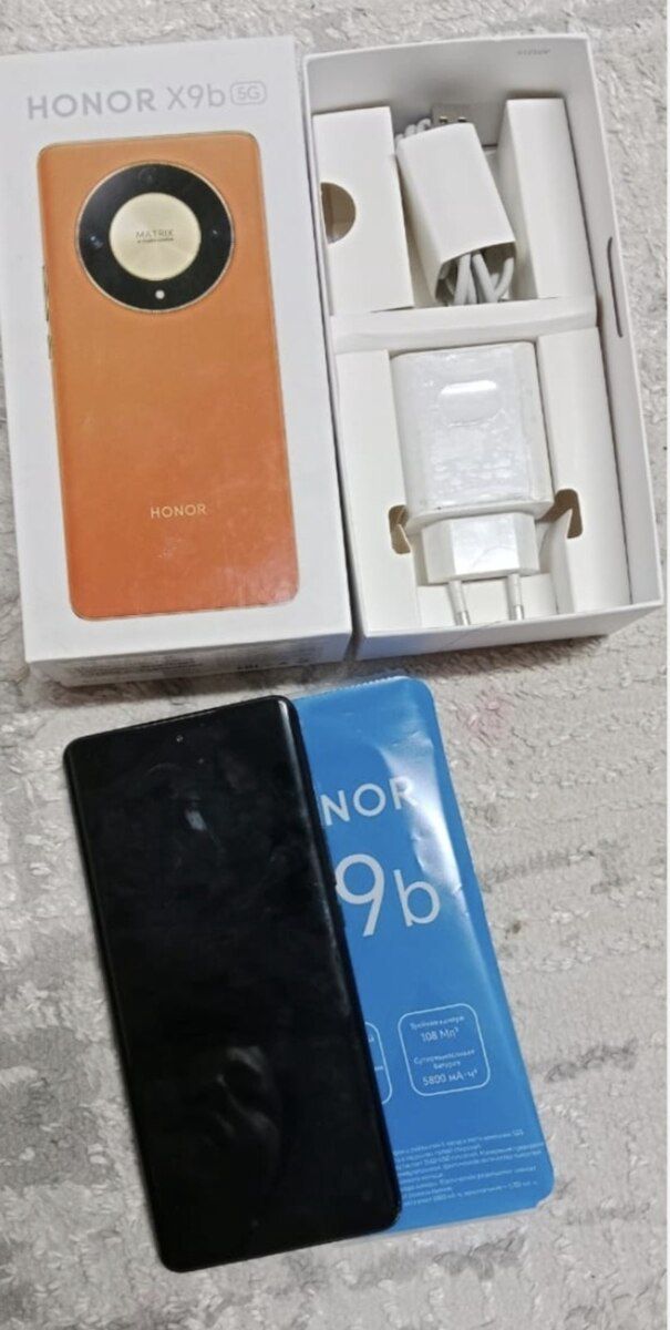 Honor X9b Midnight Black 256GB/12GB — Smartfonlar, Bakı
