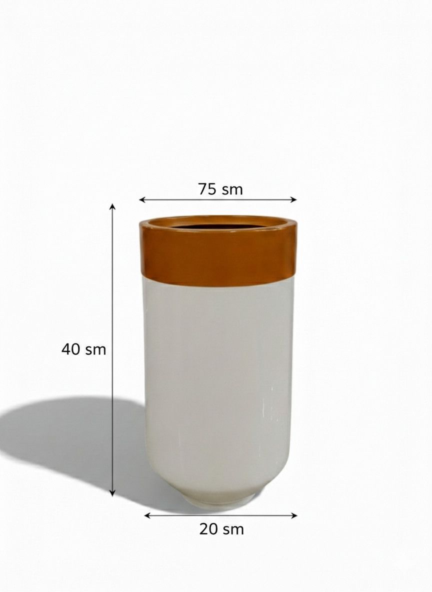 Dibçək 78577766, ağ/narıncı, 75 sm — Mallar, Bakı (2)
