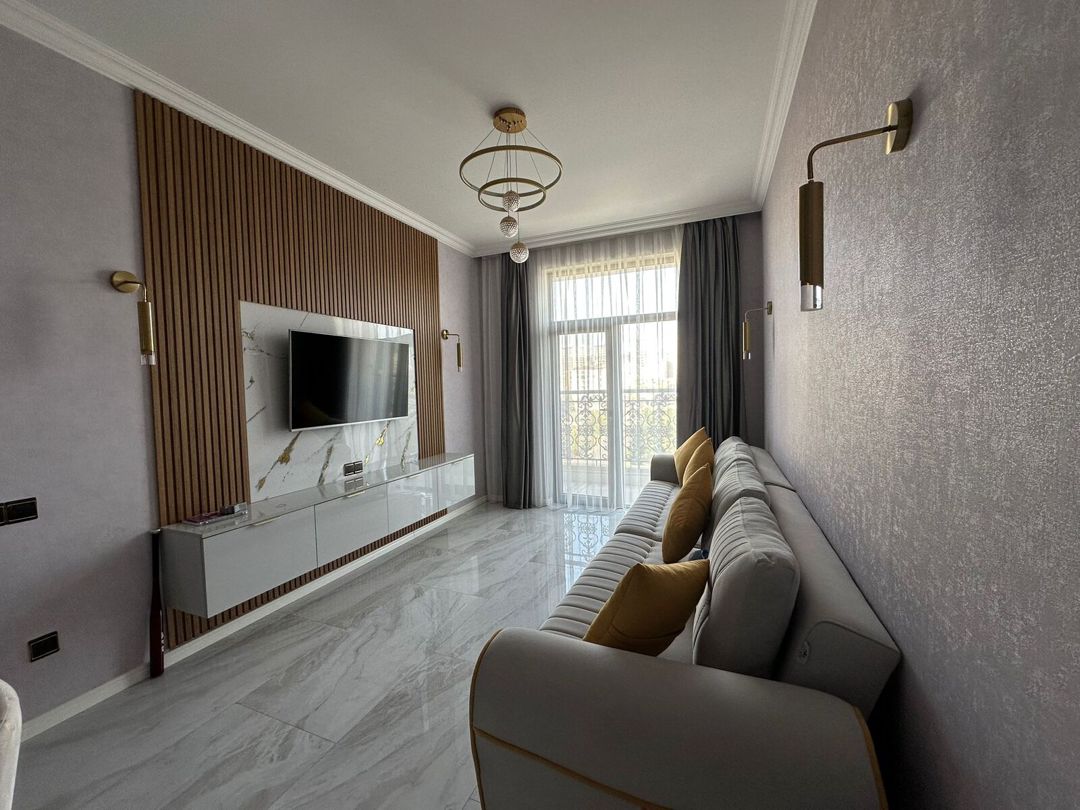 İcarəyə verilir 2 otaqlı yeni tikili 90 m² — Mənzil, Bakı (2)