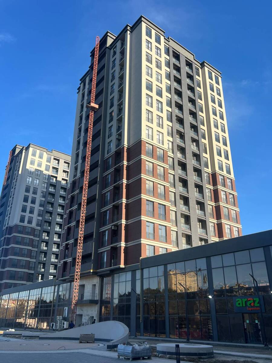 Satılır 3 otaqlı yeni tikili 121 m² — Mənzil, Bakı