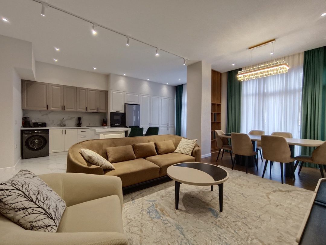 İcarəyə verilir 3 otaqlı yeni tikili 160 m² — Mənzil, Bakı (7)