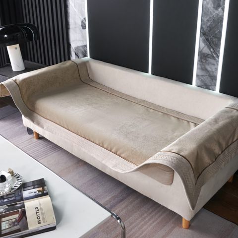 Divan örtüyü Annaberry 298, bej, maqnitli, 70x160 sm — Bakı