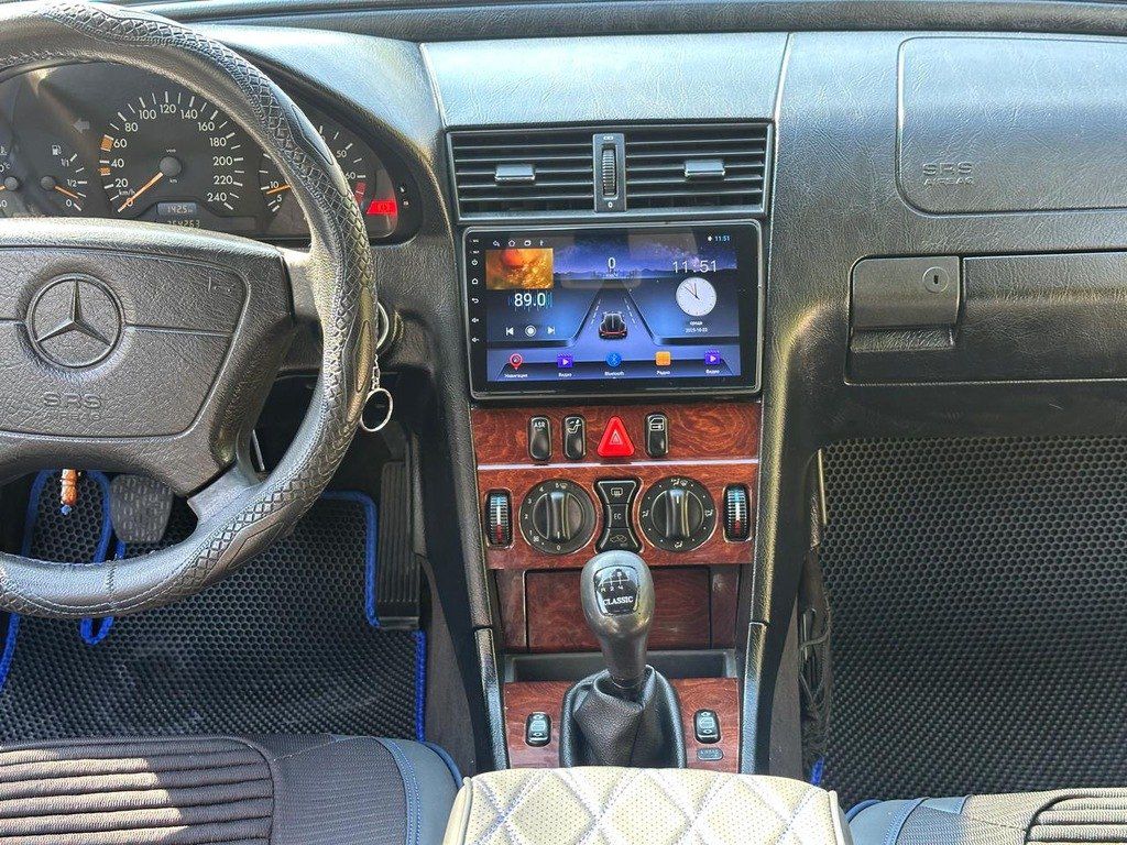 Mercedes C 180, 1.8 L, 1998 il, 266 500 km 20-FG-621 — Avtomobillər, Gəncə (11)
