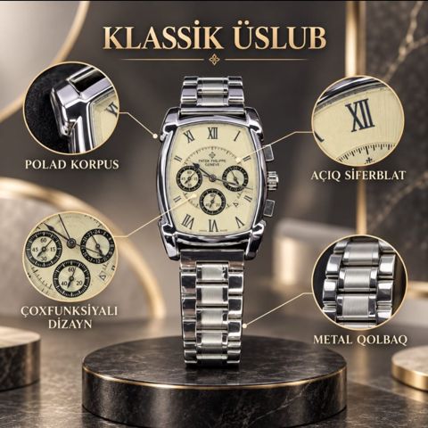 Kişi qol saatı B-28 — Bakı