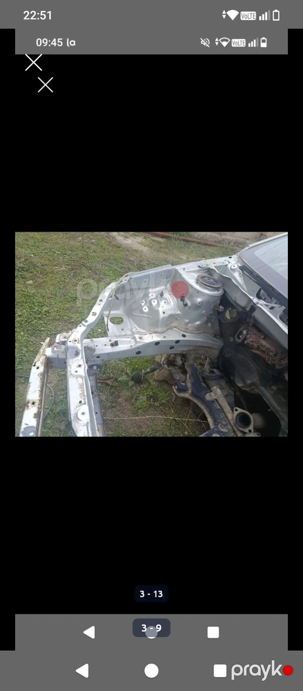 Toyota 2004, 2004 il, İşlənmiş — Kuzov hissələri, Bakı (6)