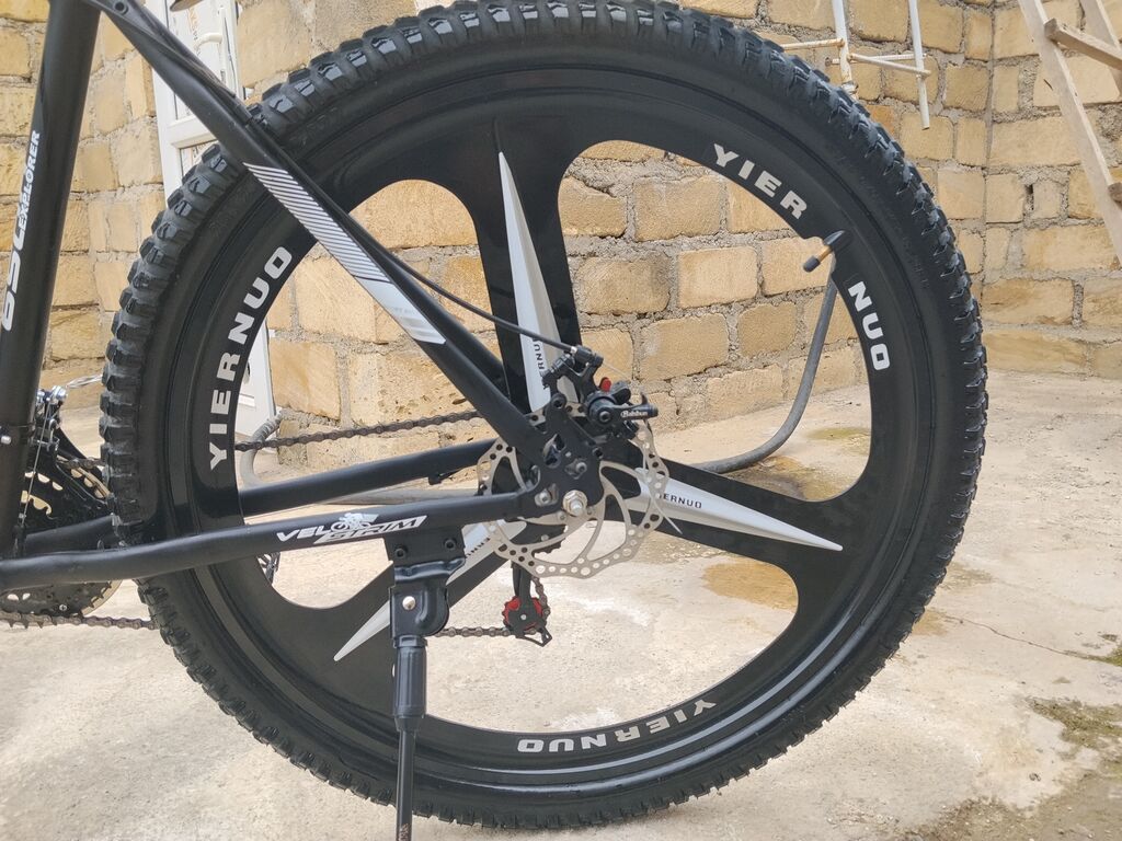 Velosiped – dağ/trekking tipli, 26" üçqanadlı maqnezium disklər — Dağ velosipedləri, Şəmkir (5)