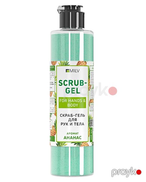Skrab-gel bədən və əllər üçün Milv Ananas 250 ml — Bakı