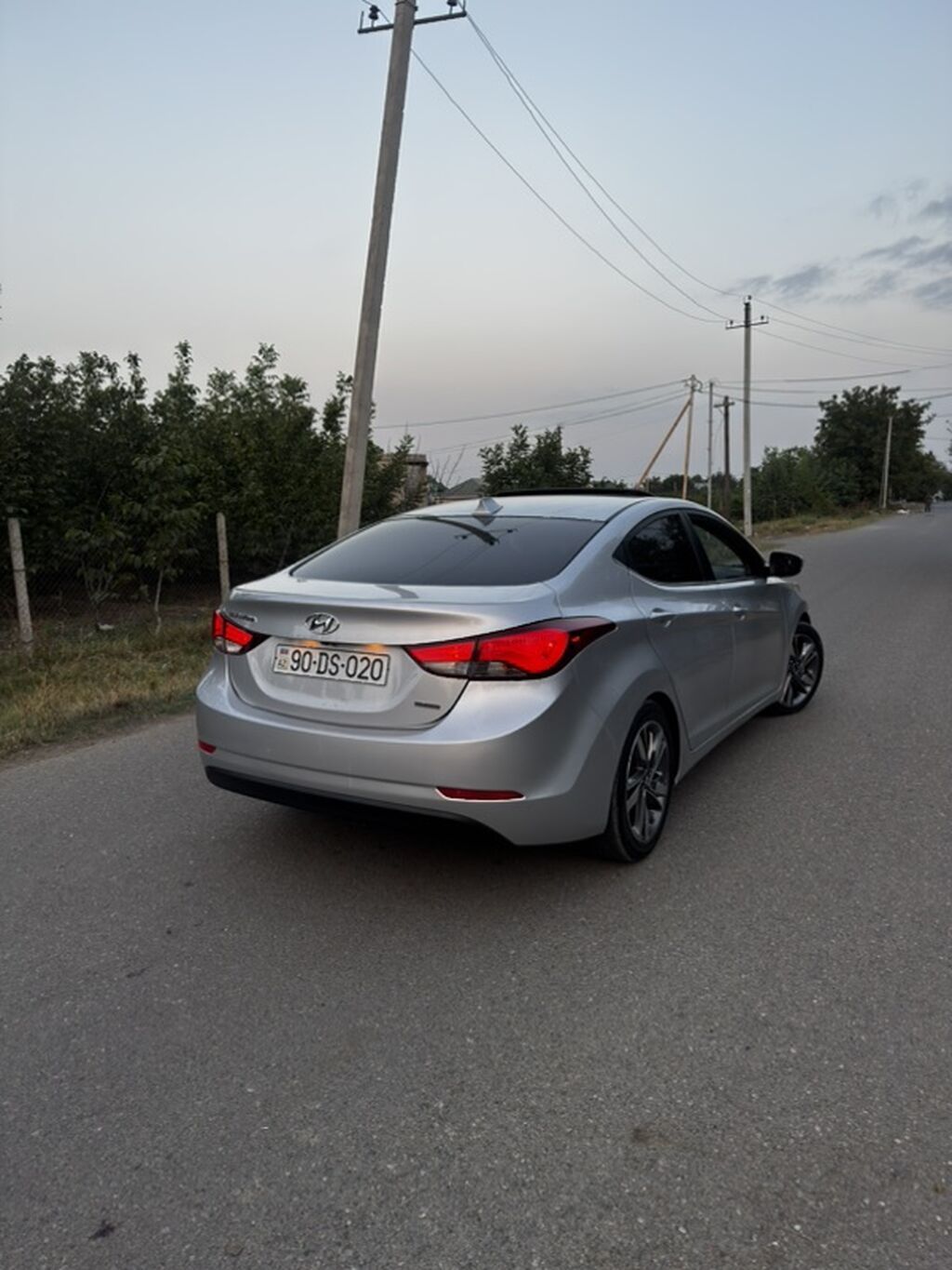 Hyundai Elantra: 1.6 l Sedan 90-DS-020 — Avtomobillər, Gədəbəy (4)