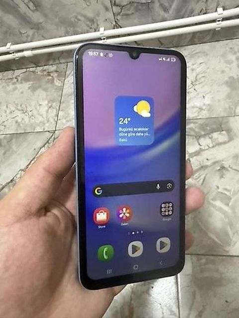 Samsung Galaxy A15, 128 GB, rəng - Qara, Barmaq izi, İki sim kartlı — Bakı