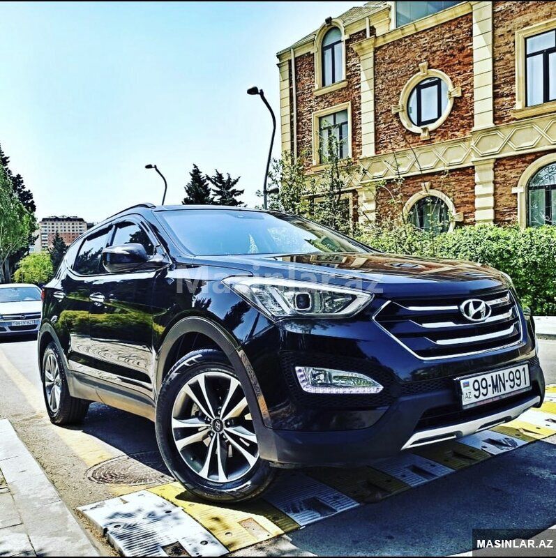 Hyundai santafe, 2014 il 99-MN-991 — Minik avtomobili icarəsi, Bakı (3)