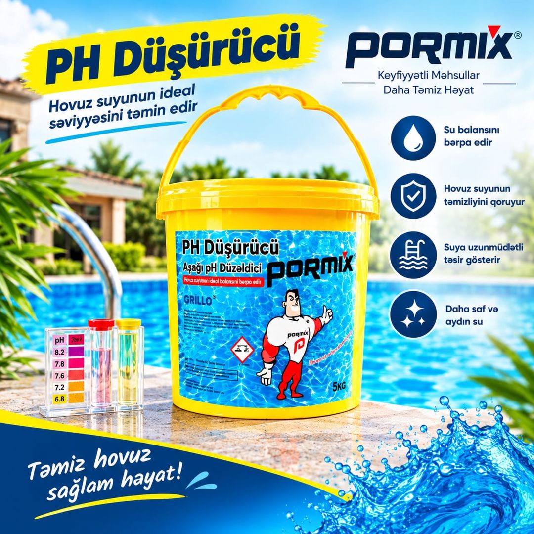 Hovuz üçün təmizləyici, 5 kq — Mallar, Bakı