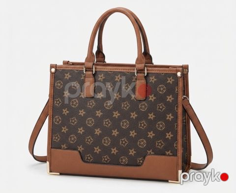 Qadın çantası 2545777, eko dəri, qəhvəyi — Bakı