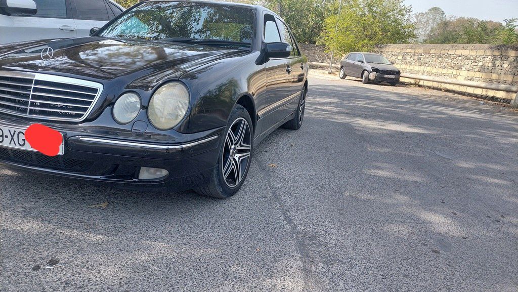 Mercedes E 320, 3.2 L, 2001 il, 363 325 km — Avtomobillər, Göyçay (6)